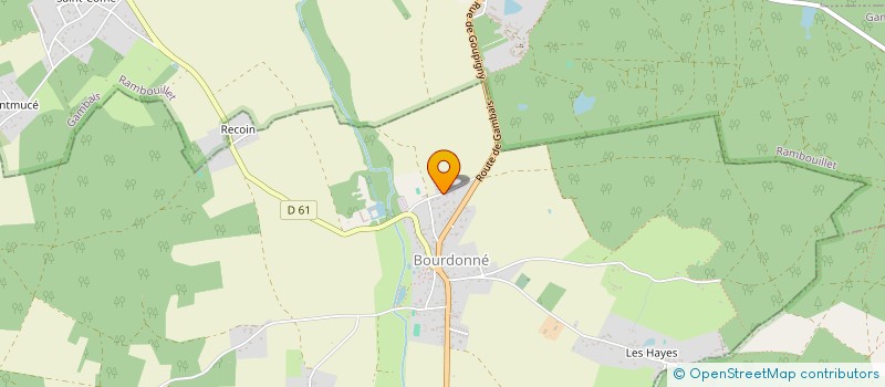 localisation de l'entreprise SCI JEPIEL  BOURDONNE