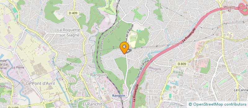 localisation de l'entreprise SCI JEPPS à MOUGINS