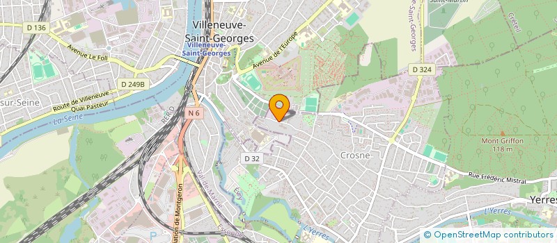 localisation de l'entreprise SCI JEPRA  VERT-LE-GRAND