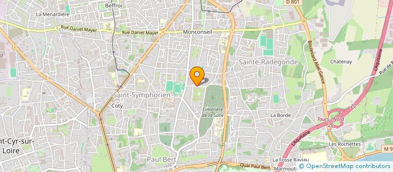 localisation de l'entreprise SCI JEPS  TOURS