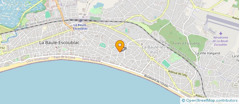 localisation de l'entreprise SCI JER  LA BAULE-ESCOUBLAC