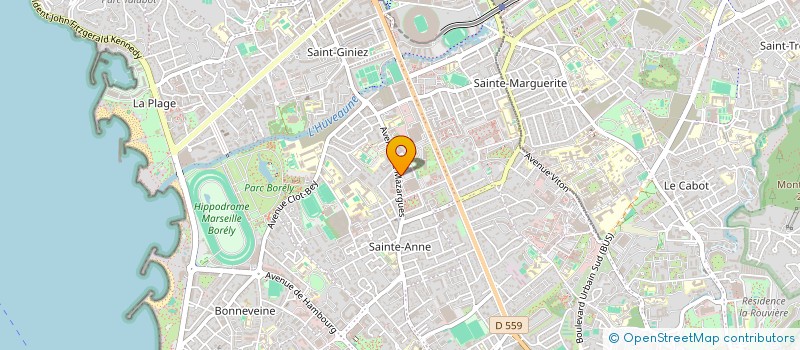 localisation de l'entreprise SCI JERAELLE à MARSEILLE