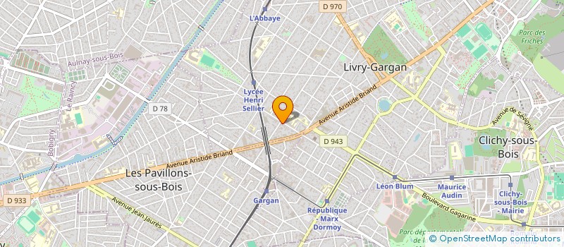 localisation de l'entreprise SCI JERALIAD à LIVRY-GARGAN