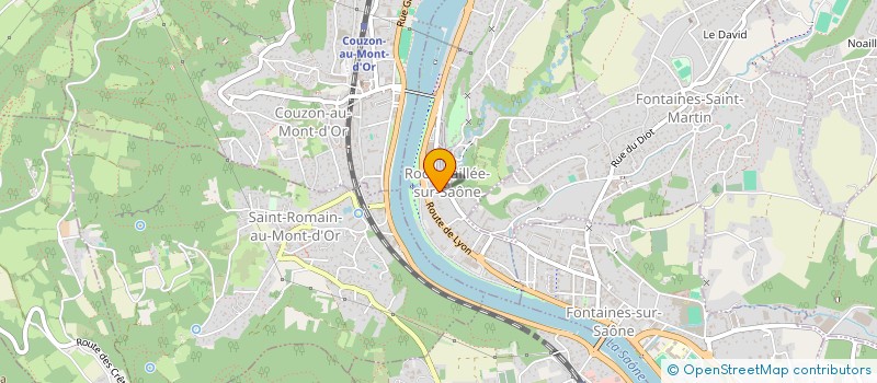 localisation de l'entreprise SCI JERBI  ROCHETAILLEE-SUR-SAONE