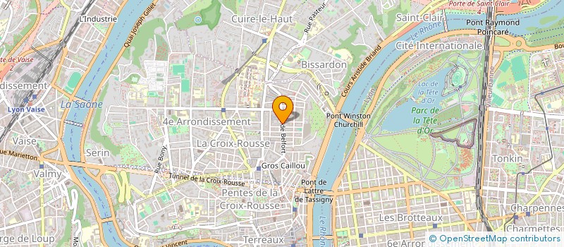 localisation de l'entreprise SCI JERECARO  LYON