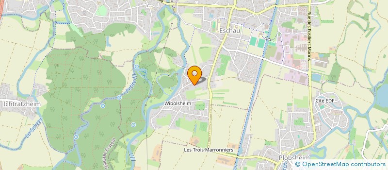 localisation de l'entreprise SCI JEREMIE  ESCHAU