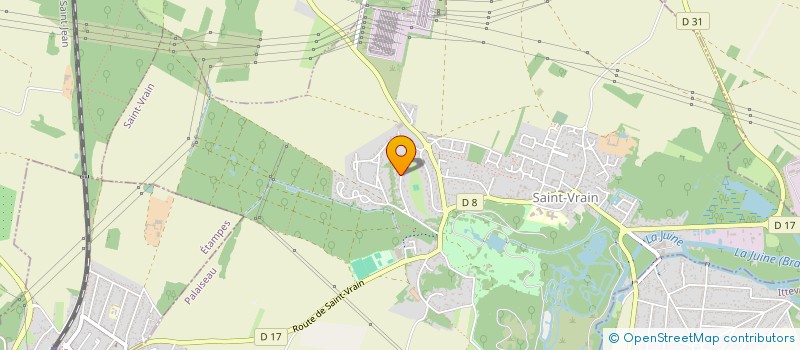 localisation de l'entreprise SCI JEREMIE  SAINT-VRAIN
