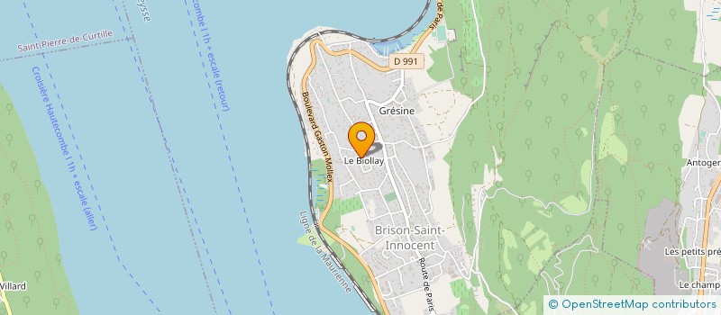 localisation de l'entreprise SCI JEREMO  PUGNY-CHATENOD