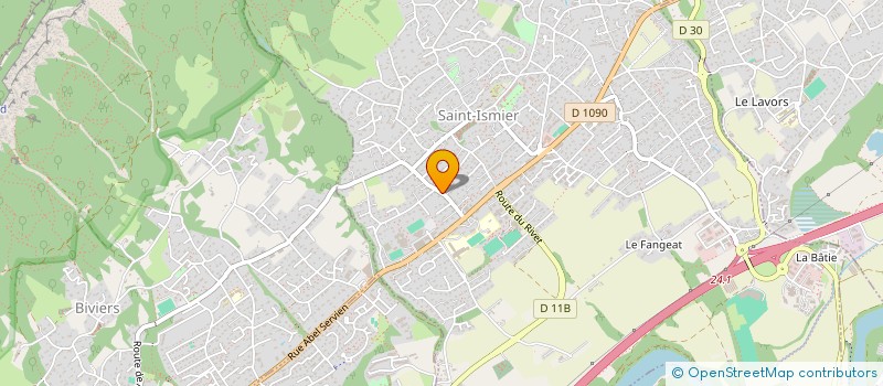 localisation de l'entreprise SCI JEREMY à SAINT-ISMIER