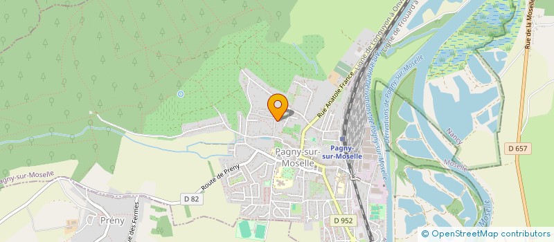 localisation de l'entreprise SCI JEREMY  PAGNY-SUR-MOSELLE