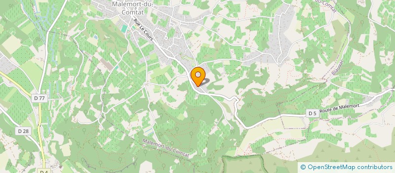 localisation de l'entreprise SCI JEREMY  MALEMORT-DU-COMTAT