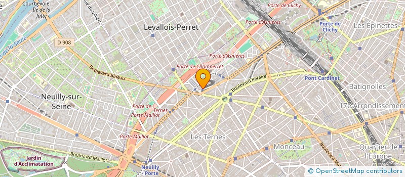 localisation de l'entreprise SCI JEREMY INVEST  PARIS