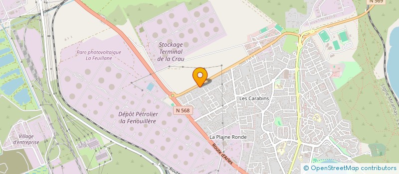 localisation de l'entreprise SCI JERESTELLE  FOS-SUR-MER