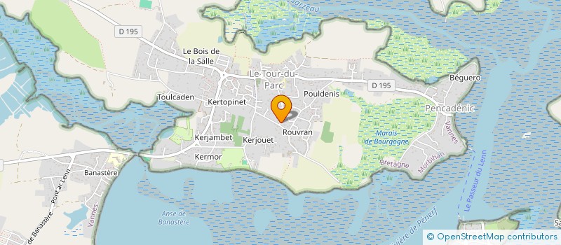 localisation de l'entreprise SCI JERIAN  LE TOUR-DU-PARC