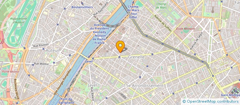 localisation de l'entreprise SCI JERJAK  PARIS 16