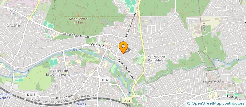 localisation de l'entreprise SCI JERMAT  YERRES