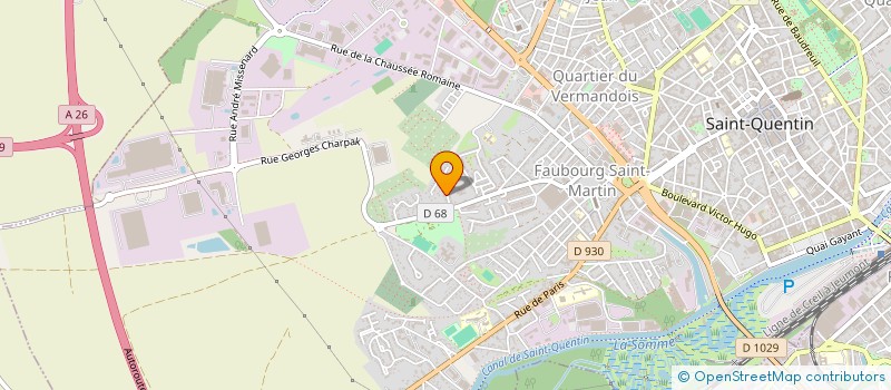 localisation de l'entreprise SCI JEROCHRIS  REMAUCOURT