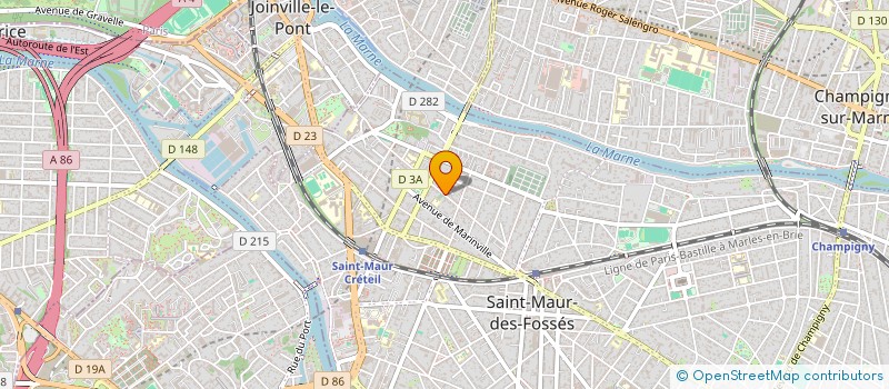 localisation de l'entreprise SCI JEROCLE à SAINT-MAUR-DES-FOSSES