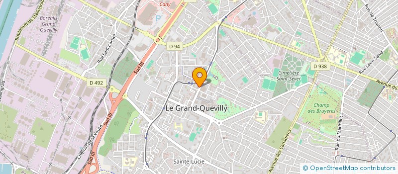 localisation de l'entreprise SCI JEROME  LE GRAND-QUEVILLY