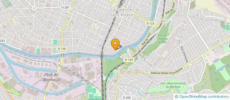 localisation de l'entreprise SCI JEROME à SAINT-MAUR-DES-FOSSES