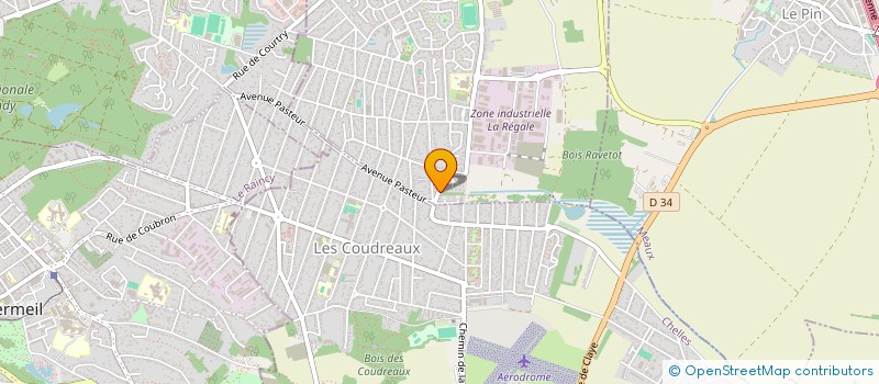 localisation de l'entreprise SCI JEROME IMMO  COURTRY