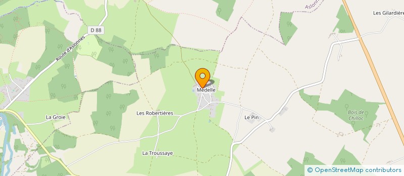 localisation de l'entreprise SCI JERONOMA  MARNAY