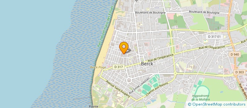 localisation de l'entreprise SCI JERTHIDOM  BERCK