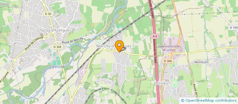 localisation de l'entreprise SCI JERUSALEM  MARCILLY-D'AZERGUES