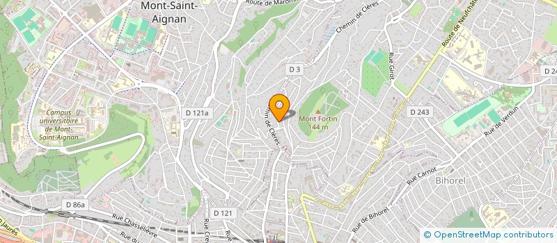 localisation de l'entreprise SCI JERVAL à BOIS-GUILLAUME