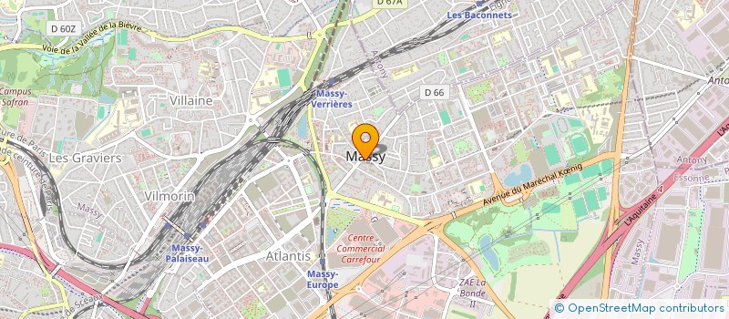 localisation de l'entreprise SCI JES à MASSY