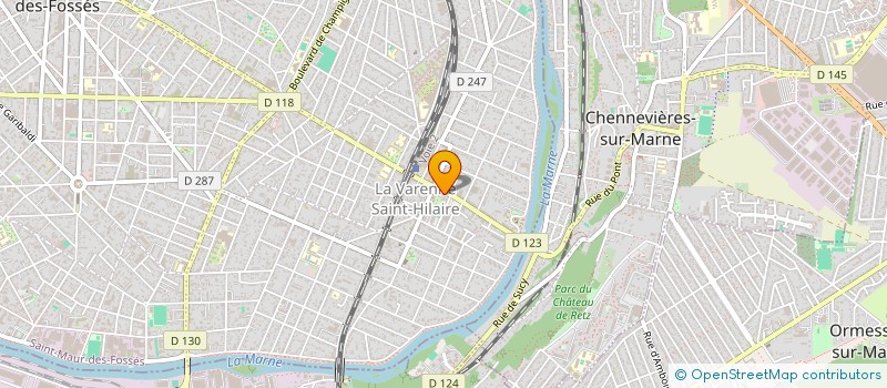 localisation de l'entreprise SCI JES à SAINT-MAUR-DES-FOSSES