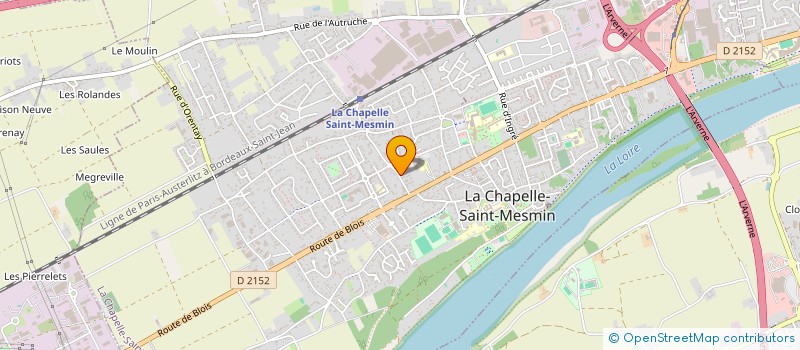 localisation de l'entreprise SCI JESA IMMO à LA CHAPELLE-SAINT-MESMIN