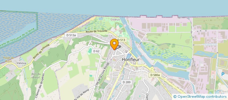 localisation de l'entreprise SCI JESAPAAL à HONFLEUR