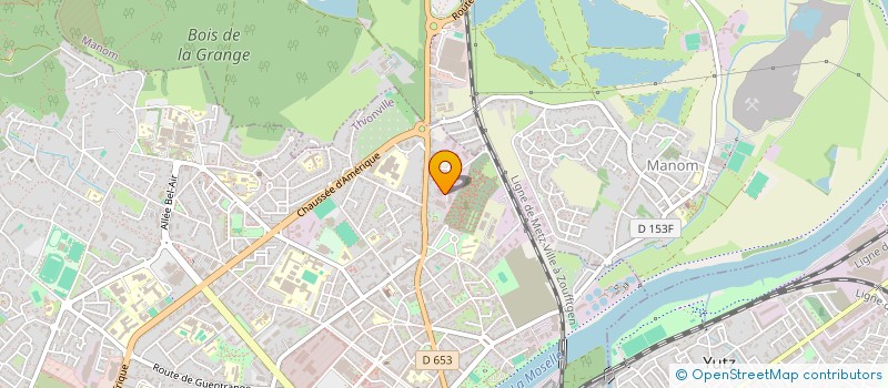 localisation de l'entreprise SCI JESAT à THIONVILLE