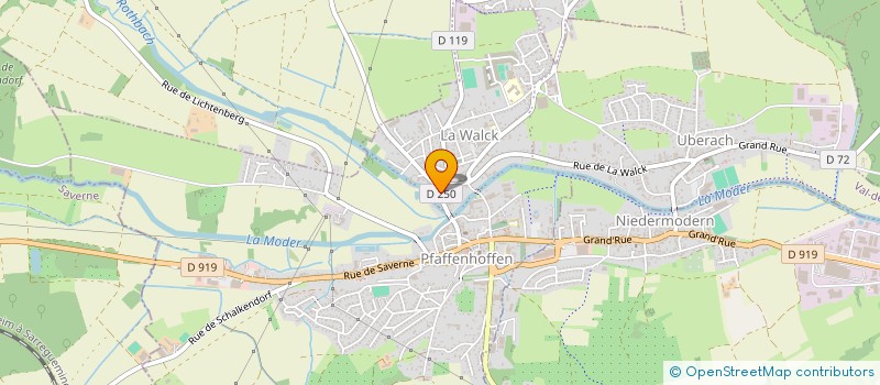 localisation de l'entreprise SCI JESI  DAUENDORF