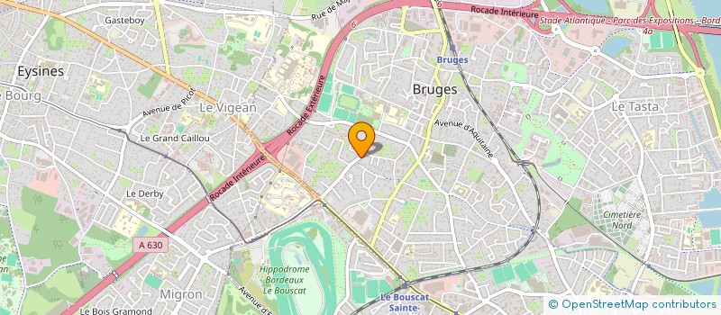 localisation de l'entreprise SCI JESI  BRUGES