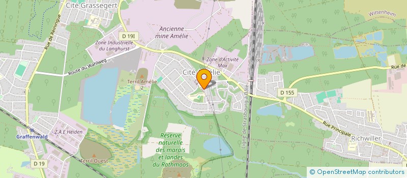 localisation de l'entreprise SCI JESNI  RICHWILLER