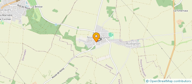 localisation de l'entreprise SCI JESO  NOISY-RUDIGNON