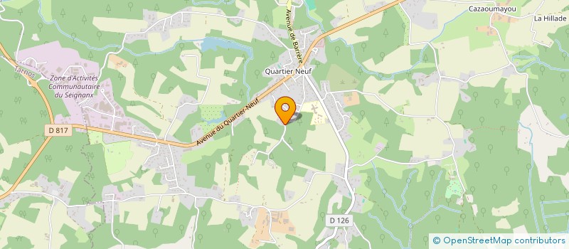 localisation de l'entreprise SCI JESS  SAINT-MARTIN-DE-SEIGNANX