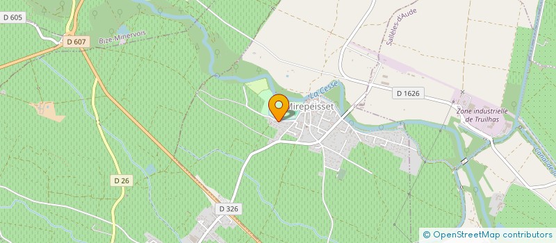 localisation de l'entreprise SCI JESSBRIDGET  MIREPEISSET