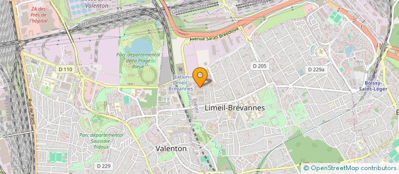 localisation de l'entreprise SCI JESSIE LAETITIA ARCON & COMPAGNIE à LIMEIL-BREVANNES
