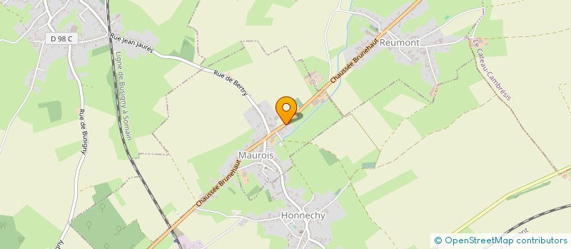 localisation de l'entreprise SCI JESTHER  HONNECHY