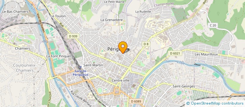localisation de l'entreprise SCI JESTRA à PERIGUEUX
