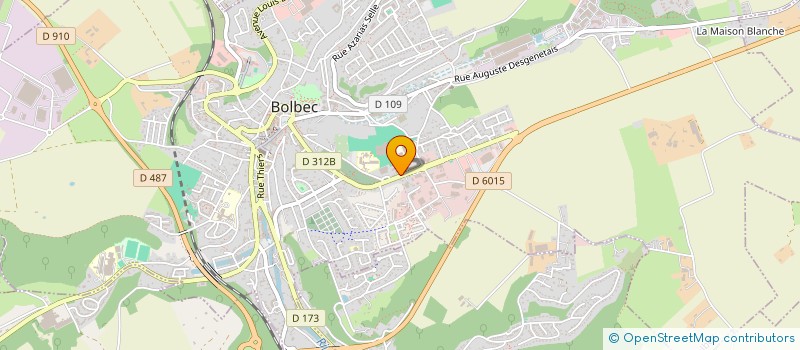 localisation de l'entreprise SCI JESY  BOLBEC