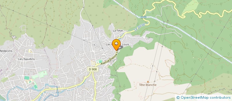 localisation de l'entreprise SCI JESYOLAU  ALLAUCH