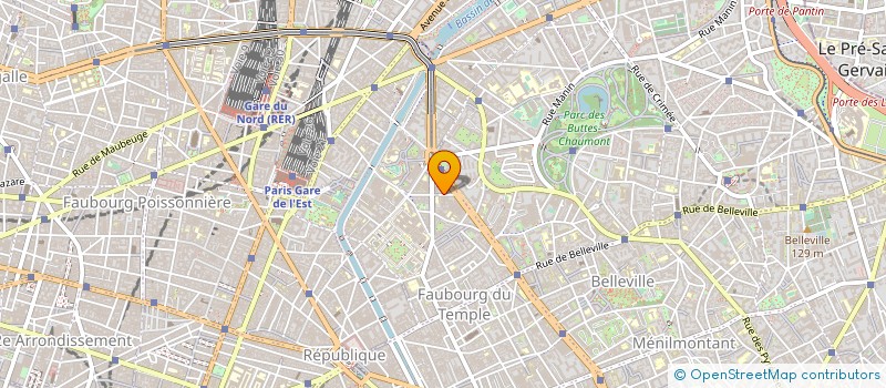 localisation de l'entreprise SCI JET  PARIS