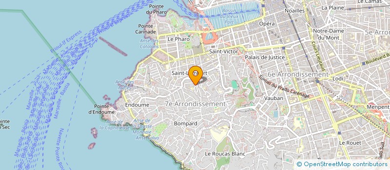 localisation de l'entreprise SCI JET O5 à MARSEILLE