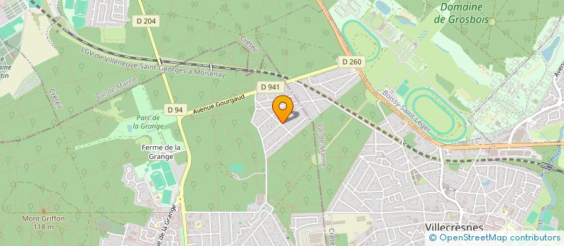 localisation de l'entreprise SCI JETIL INVESTISSEMENTS  YERRES