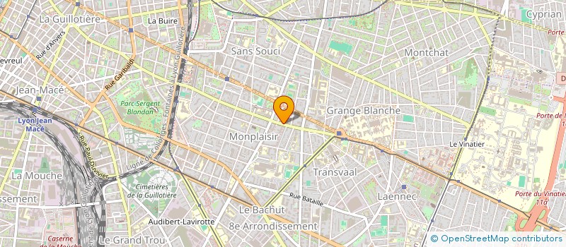 localisation de l'entreprise SCI JETON  LYON