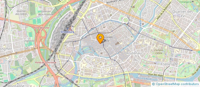 localisation de l'entreprise SCI JEU  STRASBOURG